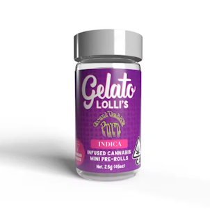 Gelato brand - GRAN DADDY PURP LOLLIS-INFUSED PRE-ROLL-(2.5G)-I