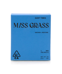 Miss grass - QUIET TIMES-PRE-ROLL PACK-(2G)-5 PK-I